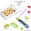 Full Drill Diamond Painting Kit Cute Cats Having Romantic Dinner Pattern DIY Creative Craft Canvas for Home Decoration Wall Art Relaxing Hobby