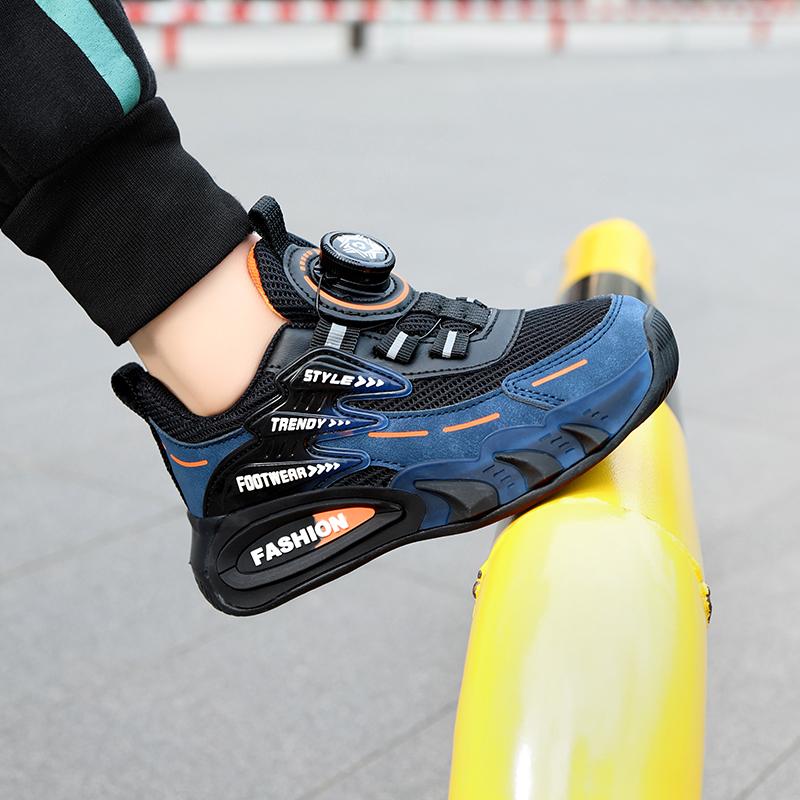 Pantofi Sport Rotativi Ușori / Confortabili pentru Băieți cu Plasă Respirabilă pentru copii