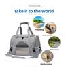Portable Portable Cat Bag for Outdoor Use, Transparent, Breathable, Foldable Pet Bag That Can Be Diagonally Crossed, Car Cat and Dog Bag