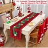 Christmas Table Runner Merry Christmas Decorations For Home 2025 Tablecloth Navidad Noel Kerst Xmas Gifts New Year 2026 Natal