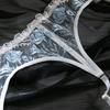 Cecilia Women's Sexy See-Through Embroidery Lace Lingerie Set