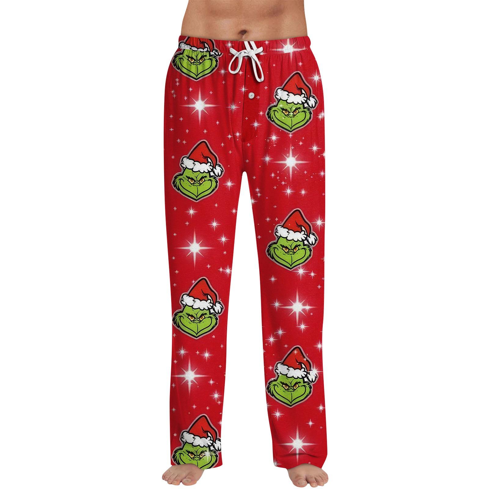 

Men s Allover Printed Home Pants Sleeping Pajama Pants Long Pants Pajama Pants Yoga Pants S