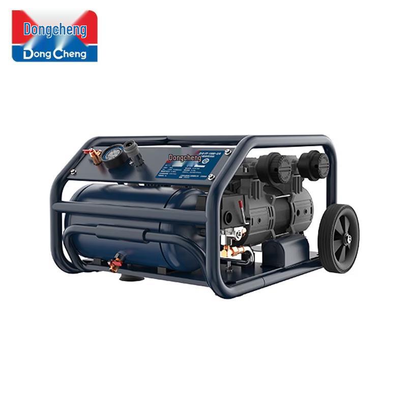 Dongcheng Low Noise Oil-Free Air Compressor CN Plug (adapter Included)