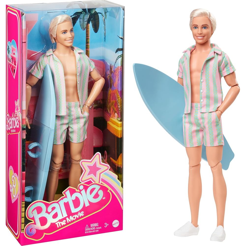 

Barbie Ken Stripe Outfit Set for Dolls Ages 3 and Up - Movie Collection