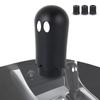 MUTEKI Car Shift Halloween Oni Universal Gear Shift Knob Compatible with MT and AT Passenger and Includes 3 Adapters Knob, Ghost/Cute Style,