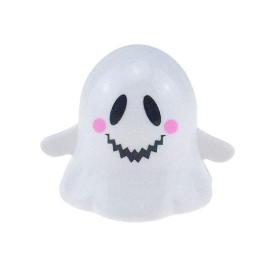 Halloween Wind-up Ghost Toy Spooky Cartoon Ghost Walking Toy Toddlers Boys Girls Spring Clockwork Mini White Ghost Toy