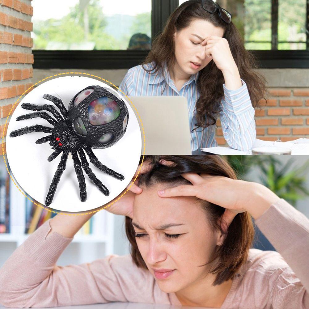 Ball Party Prop Anxiety Relief Vent Ball Toys Decompression Toy Spider Model Horror Eyeball