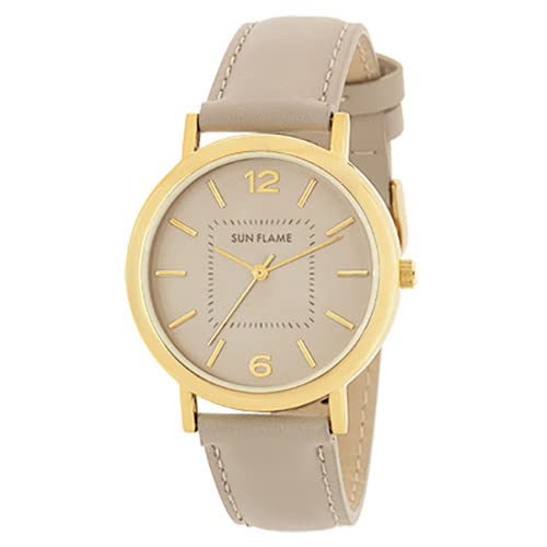 Sunflame Co., Ltd. Sunflame MJG-B32-MO Brown Wristwatch