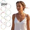 Exquisite Design Necklace Stone Beads Colorful Beaded Choker Boho Summer