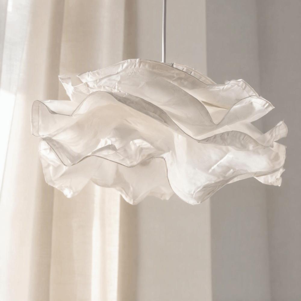 Modern Design Pendant Light Cover Art DIY Cloud Lamp Shade Modern Paper Lamp Shade Indoor Decor