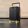 Drop-Resistant 24" Front-Opening Suitcase Set with Lock (20" Carry-On Included)