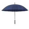 Luxurious Solid Wood Long Handle Umbrella - Men's Reinforced Extra Large Retro Wind & Storm-Proof Dual-Use Umbrella