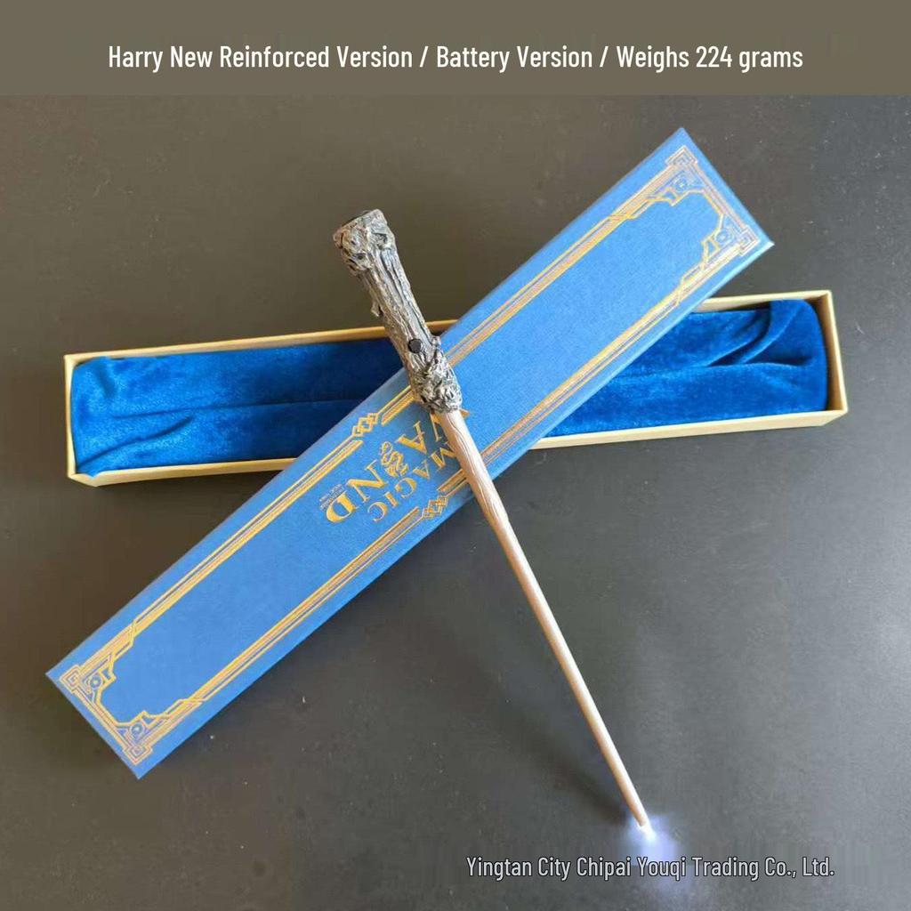 Bacchetta Luminosa di Harry Potter: Hermione, Silente, Voldemort, Piton – Alimentati a Batteria a Bottone