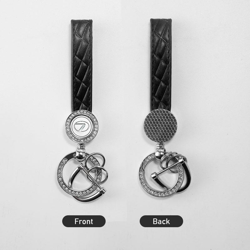 Interior Stickers Car Keychain Set Car Logo Smart Key Pendant Keyring Accessories For Lexus F SPORT ES RX NX LS UX LM LX GX LC R MY3