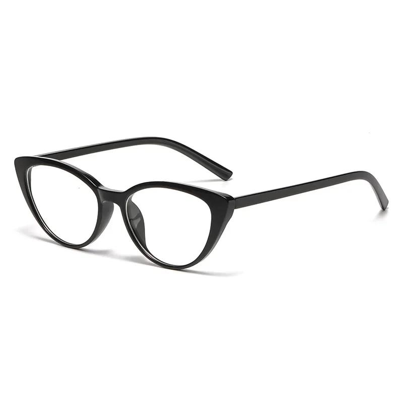 Anti Blue Light Fashionable and Simple Middle-aged and Elderly Reading Glasses Retro Cat Eye Men's and Women's Reading Glasses