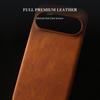 Fashion Solid Color Leather Case For Google Pixel 10 9 Pro XL 8 8A 7 7A 6 6A Pro Luxury Shockproof Armor Hard Back Cover Funda