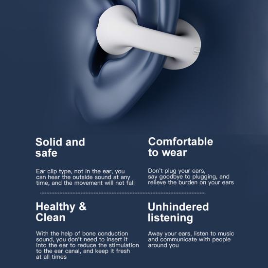 Ambie Excellent Earphone Stable Transmission Rechargeable Intelligent Noise Reduction