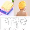 Magic Microfiber Water Absorbing Hair Dry Turban Wrap Towel Bathing Shower Cap ARI