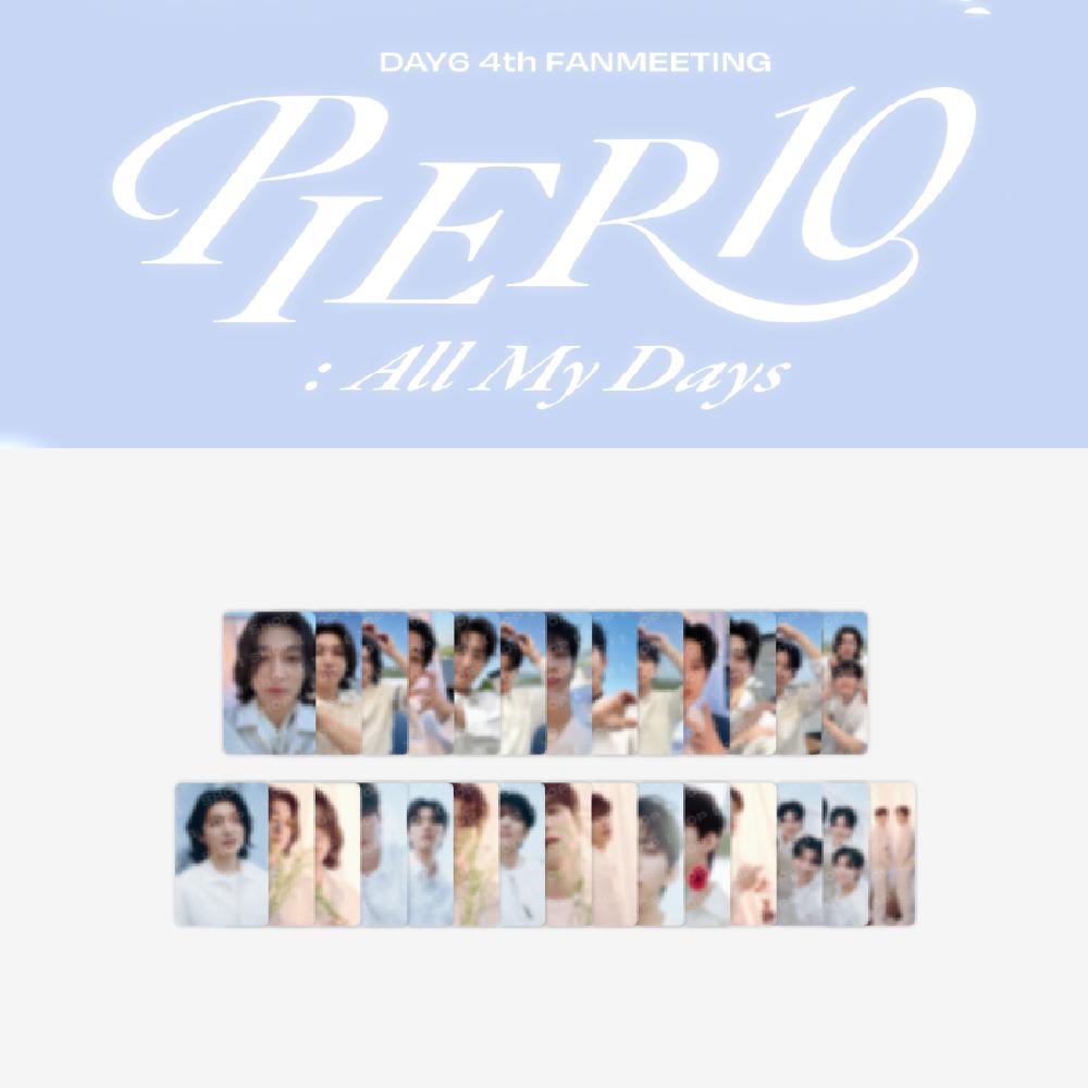 

Предзаказ DAY6 4-й фан-встречи PIER 10: Карточка для обмена «Все мои дни» Random 1 pack