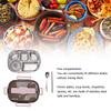 2000ml Compartment Lunch Box 5 Compartment Thermal Lunch Box Lunch Storage Container  For Travel
