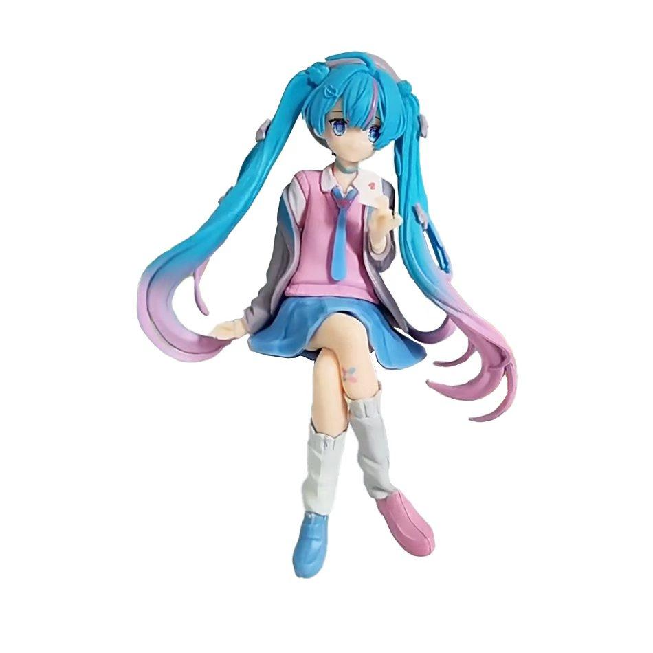 

Hatsune Miku Figure Love Suit Jacket Instant Noodle Pressing Hatsune Miku Figure Beautiful Girls Decoration Model Kids present