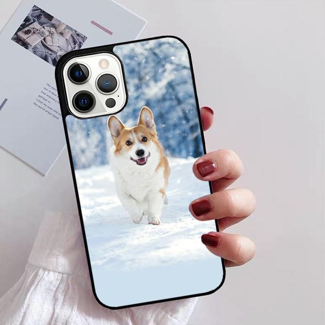 Animal Cute Dog Akita Phone Case For iPhone 17 Air 14 13 12 16Pro Max 15 Plus Max Cover Shell