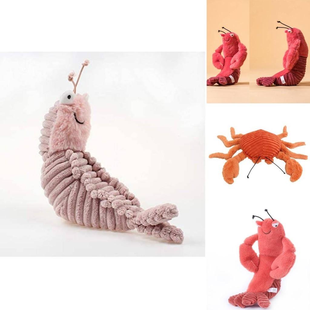 Larry Kreb Shelton Skin Garnele Krabbe Plüschpuppe Für Geburtstagsgeschenke Weich Und Kuschelig 22/26/45cm Tierplüschtiere