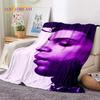 Artist Purple Rain Prince Rogers Nelson Soft Flannel Blanket,Throw Blanket Comfortable Blanket for Picnic Beds Sofa Home Bedroom
