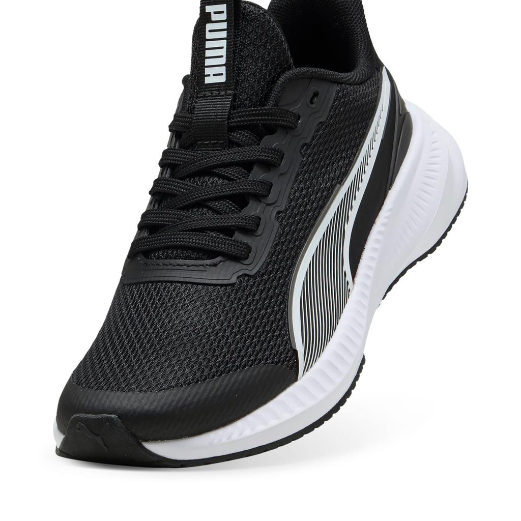Puma Tênis Flyer Lite 3 2025 Puma White Tamanho cm (401526), Unissex, Combinação de Cores Primavera/Verão, Preto/Puma (01), 25,0