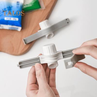 Versare la clip per alimenti Ben sigillata Facile da trasportare Durevole Ottima clip per sacchetti sigillanti per alimenti con beccucci per polvere