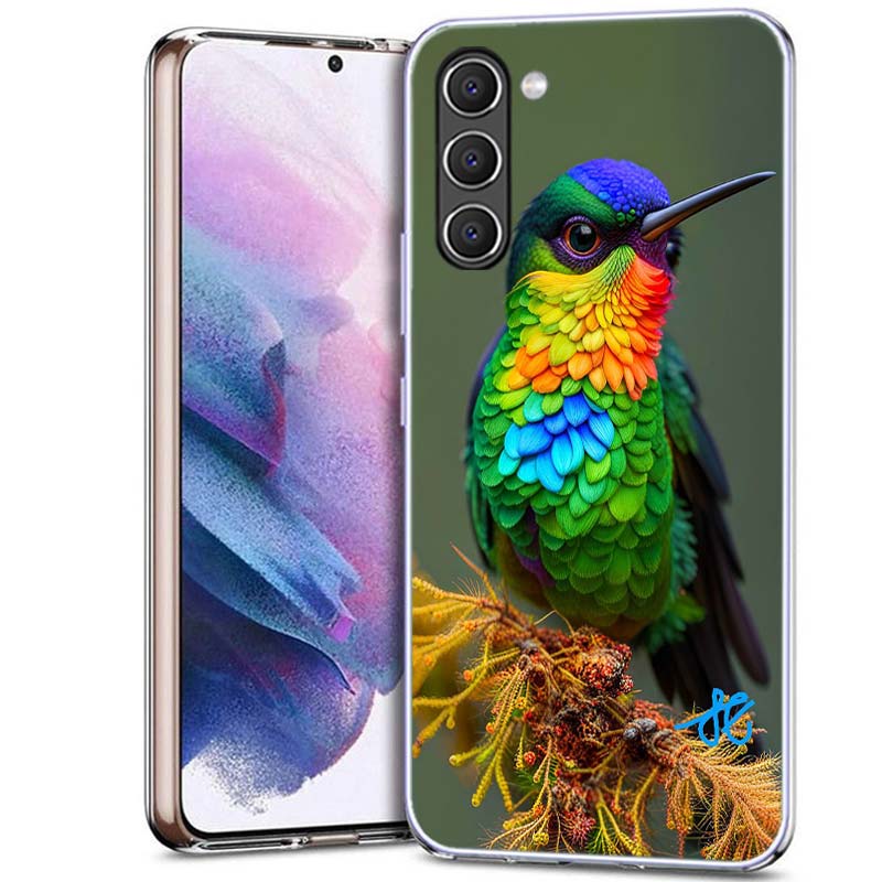 Hummingbird Phone Case for Samsung A54 A14 A24 A34 A17 A37 A57 A55 A35 A25 A15 A13 A23 A33 A53 A07 A05S A04S A03 A73 Galaxy Note