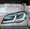 LED Headlight Assembly for BMW 5 Series F18 F10 (2011-2017) with Daytime Running Lights