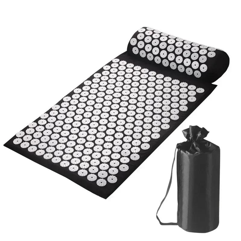 1PC/SET Massager Cushion Acupressure Mat Pillow Relieve Stress Back Pain Massage for Acupuncture Yoga Muscle Relaxation