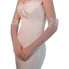 Elegant Full Finger Gloves Lace Unique Outfits Long Gloves for Flapper Bride Wedding Dancing Accessories