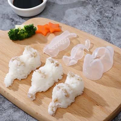Cute Onigiri Molds Cat Animal Shape Sushi Kids Rice Mashed Potato Pumpkin Mash Baking Supplies Kitchen Gadgets Rice Ball Mold