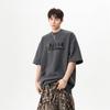 Oversized Cotton T Shirt for Unisex White Unisexs Summer Tshirts Fishing Letter Print Male Casual Wear Tee Shirts Big Size Tshirts