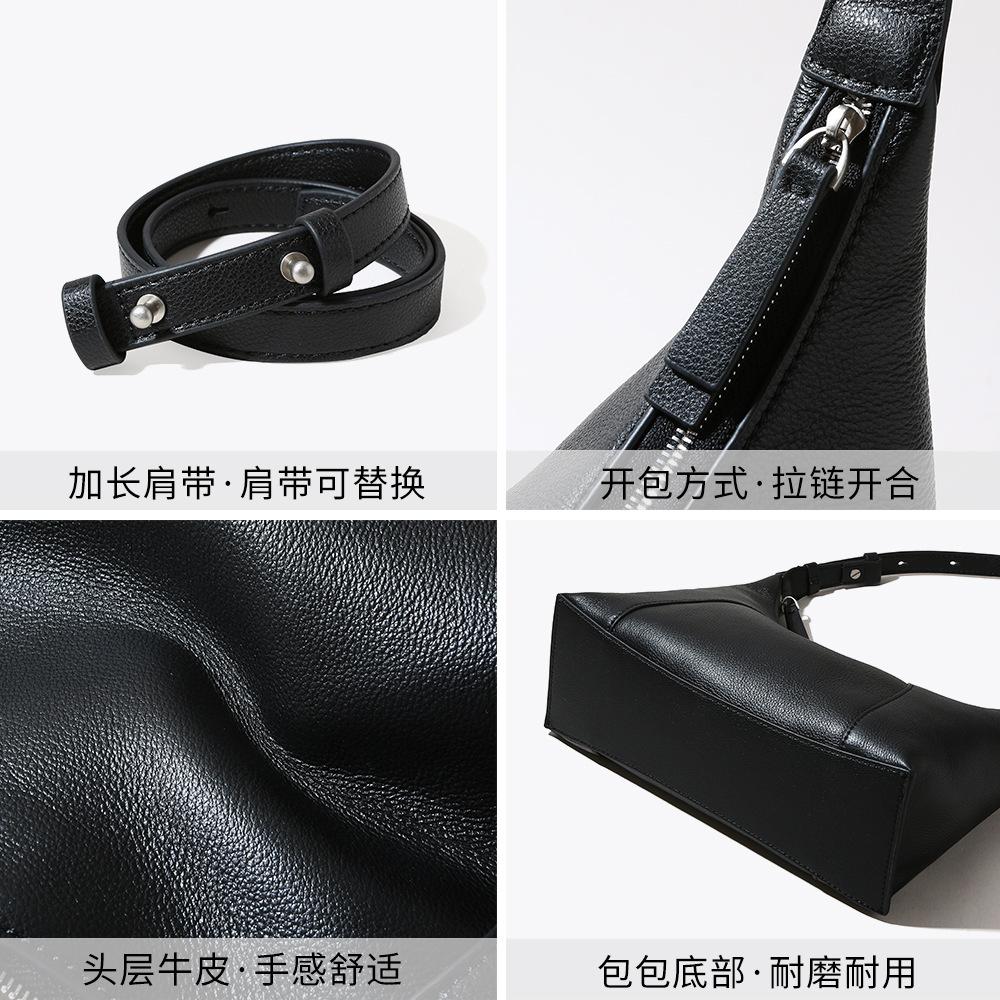 Niche stylová podpažní taška, nová módní kožená dámská taška, pocit luxusu, taška přes rameno crossbody knedlík, taška pro ženy s velkou kapacitou