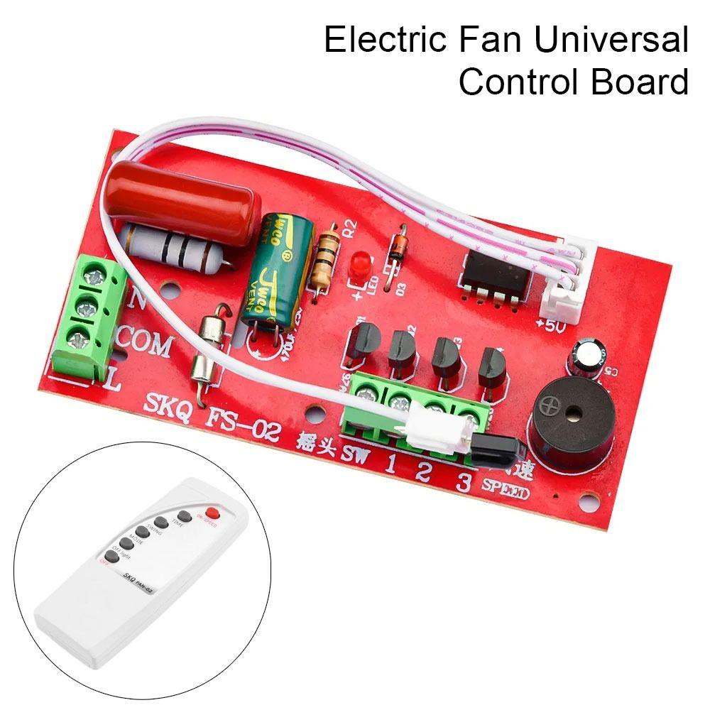 1Set Electric Fan Fan Remote Control Modification Board Control Motherboard  Electronic Component