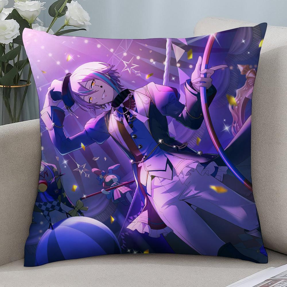 K-Kamishiro Rui Anime Pillow Case 3D Print Polyester Fiber 40*40 cm Home Sofa Throw Pillow Cover Decoration Festival Gift