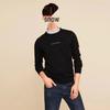 Men's Autumn Color Block Double Collar Knit Sweater - Elegant, Soft, Warm, and Comfortable.