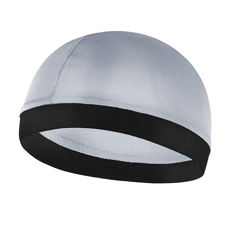 Children's Simulation Silk Wave Hat Versatile Headscarf Hat with Round Head Cover