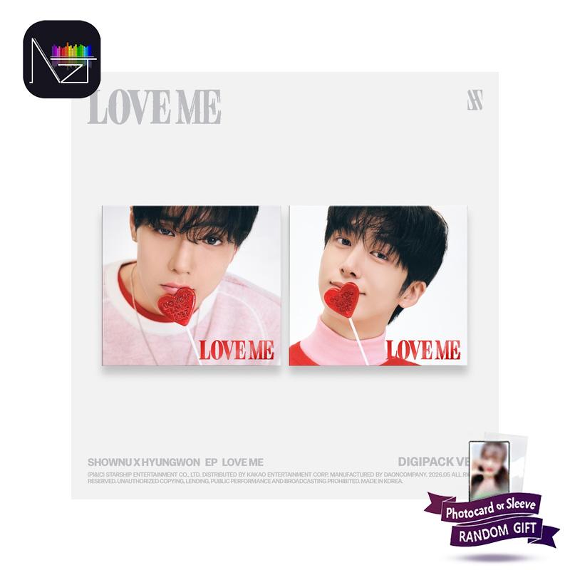 SHOWNU X HYUNGWON (MONSTA X) – EP [MYLĖK MANE] (DIGIPACK VER.) Ribotas leidimas