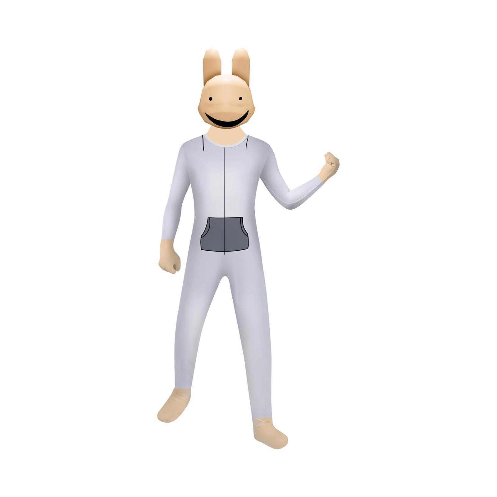 Spel Dierenziekenhuis Cosplay Kostuum Monster Jumpsuit Kostuum Creatief Konijn Halloween Kostuum Speelgoed Optreden Kostuum 120CM beige