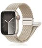 Braided Band For Apple Watch Strap 44mm 40mm 45mm 46mm 49mm 41mm 38 Magnetic Correa Bracelet iWatch Series Se 7 6 8 9 10 Ultra 2