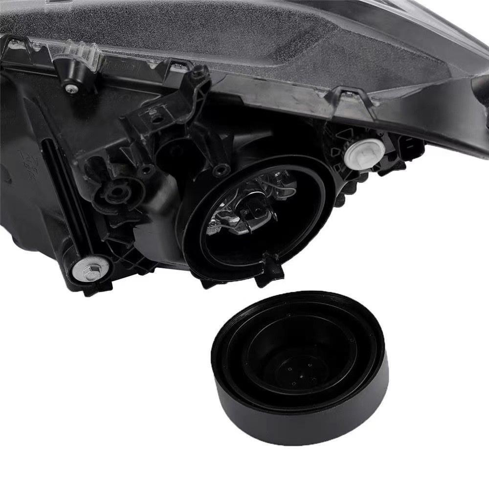 New 2PCS Car Headlight Cover Rubber Car Headlight Dust Cover For 2.5" 2.75" 3.5" 4