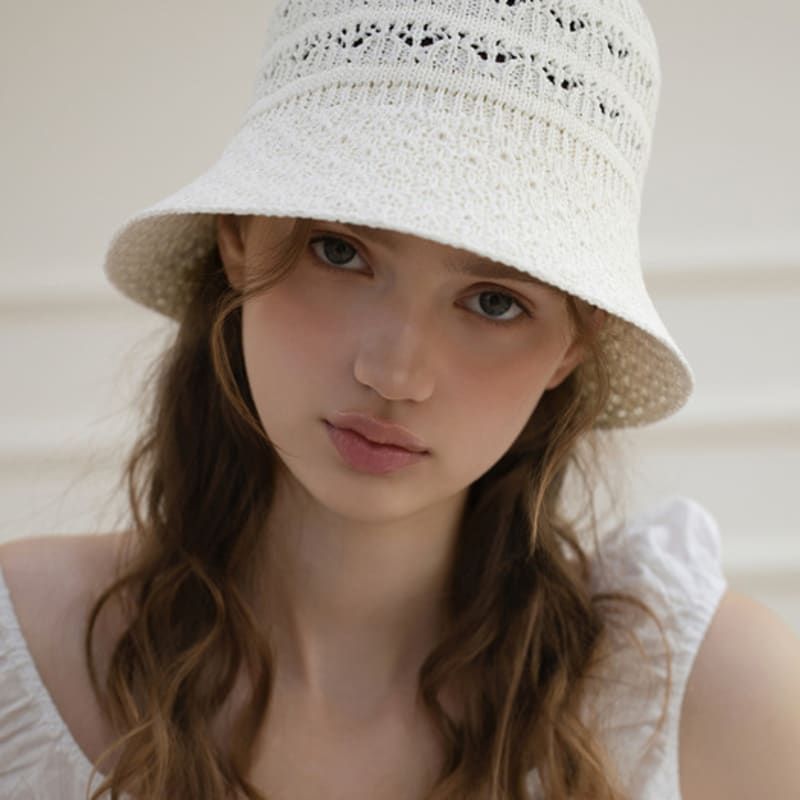 Tatiana Aveline Crochet Bucket Hat HT8171 2 Colors