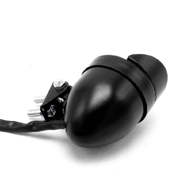 1 PC Motorcycle Red 12V LED Adjustable Cafe Racer Style Stop Tail Lamp Motorbike