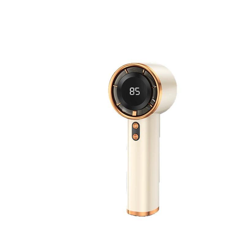

Ventilador de mano portátil recargable USB con pantalla digital y diseño plegable para exteriores