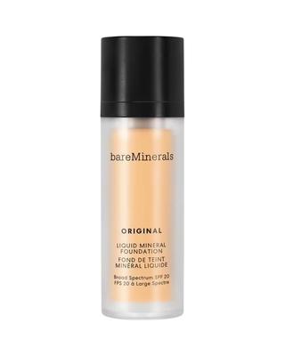 BareMinerals, Original Liquid Mineral, Luminous, Flüssig-Foundation, 06, Neutral Ivory, LSF 20, 30 ml