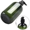 4pcs 500ml Bathroom Soap Dispensers Reusable Hand Pump Dispenser Shower Gel Lotion Shampoo Re-fillable Bottle Containers